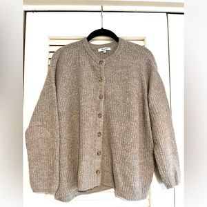 Madewell ribbed cardigan, size XS